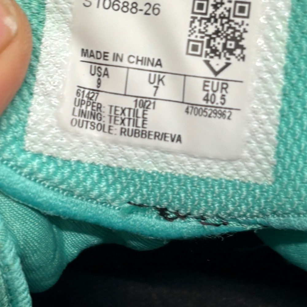 Saucony Women's Endorphin Speed 2 running shoes Cool Mint/Acid size 9 - Picture 10 of 10